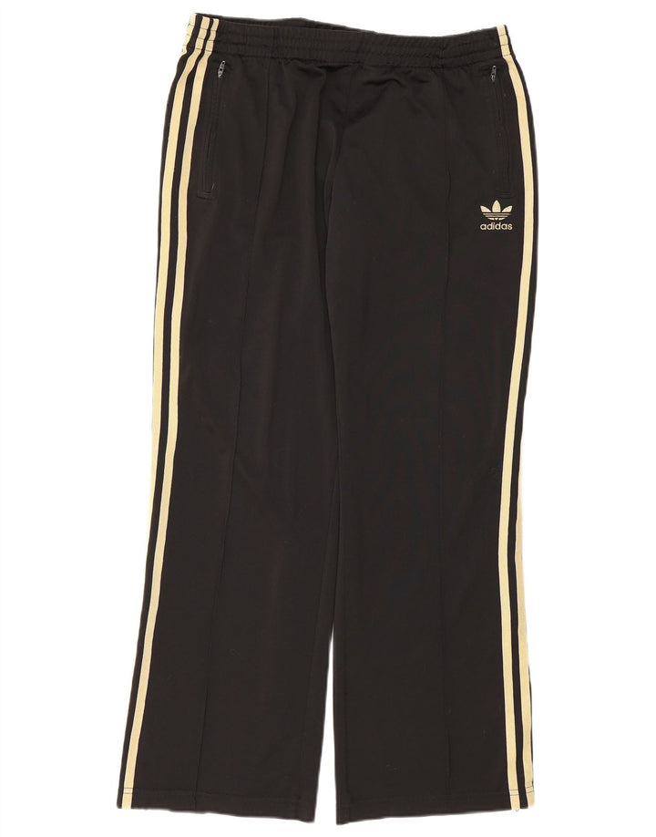 Adidas Womens Tracksuit Trousers EU 42 Large  Black Polyester