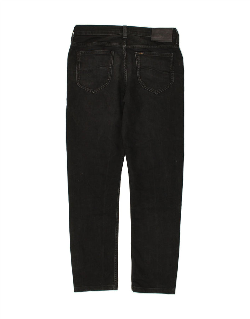 LEE Mens Rider Slim Jeans W31 L28 Black Cotton | Vintage Lee | Thrift | Second-Hand Lee | Used Clothing | Messina Hembry 