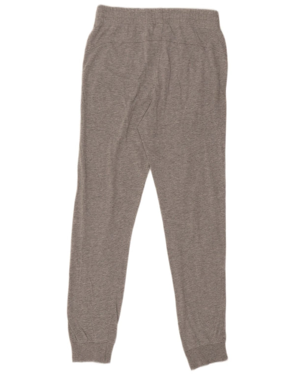 Diadora Womens Tracksuit Trousers Joggers UK 10 Small  Grey Cotton