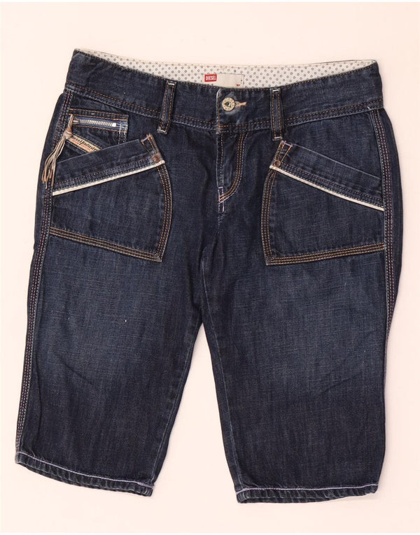 Diesel Boys Denim Shorts 15-16 Years W30 Navy Blue Cotton