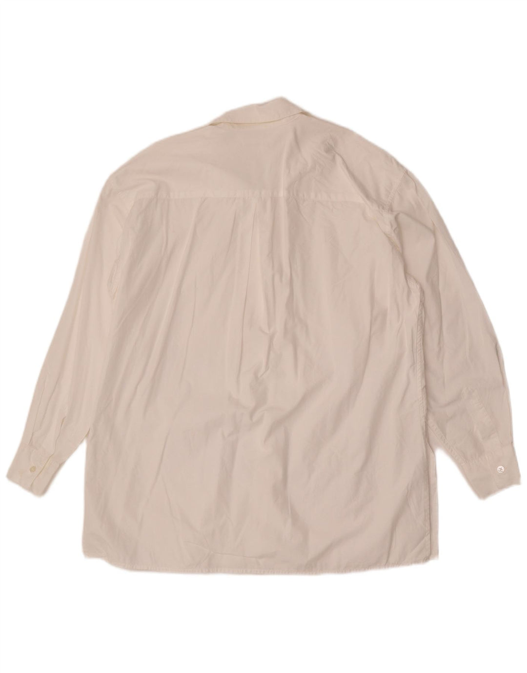 Banana Republic Womens Oversized Shirt UK 14 Medium White Cotton