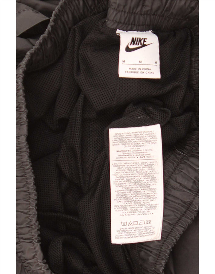 Nike Mens Graphic Tracksuit Trousers Joggers Medium  Black Polyester