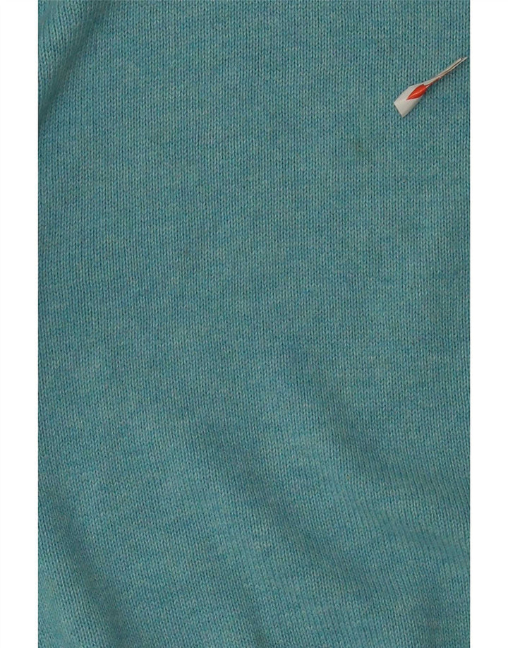 Marks & Spencer Mens Regular Fit V-Neck Jumper Sweater Large Turquoise