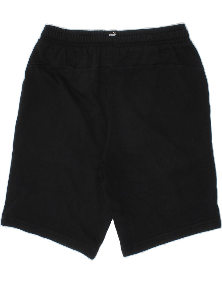 PUMA Boys Graphic Sport Shorts 9-10 Years  Black Vintage Puma and Second-Hand Puma from Messina Hembry 
