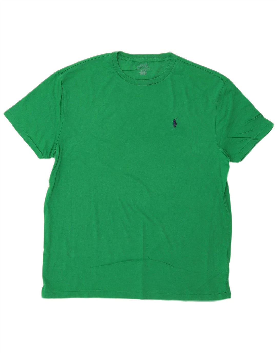 POLO RALPH LAUREN Mens Classic Fit T-Shirt Top Large Green Cotton
