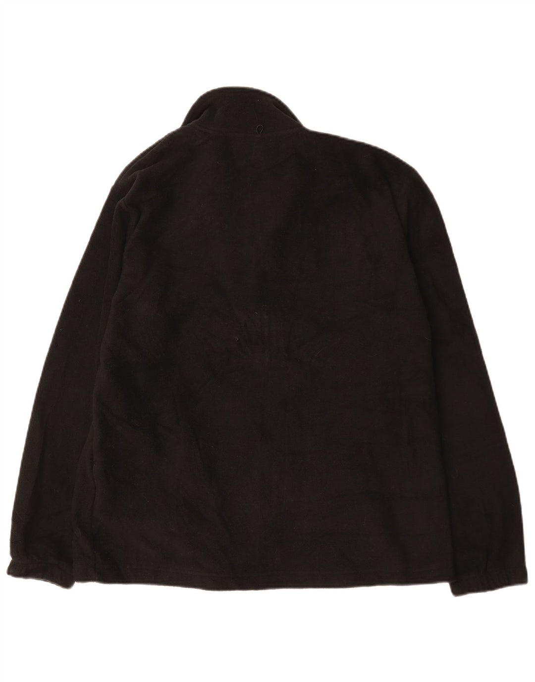 Mountain Warehouse Mens Fleece Jacket UK 38 Medium Black Polyester