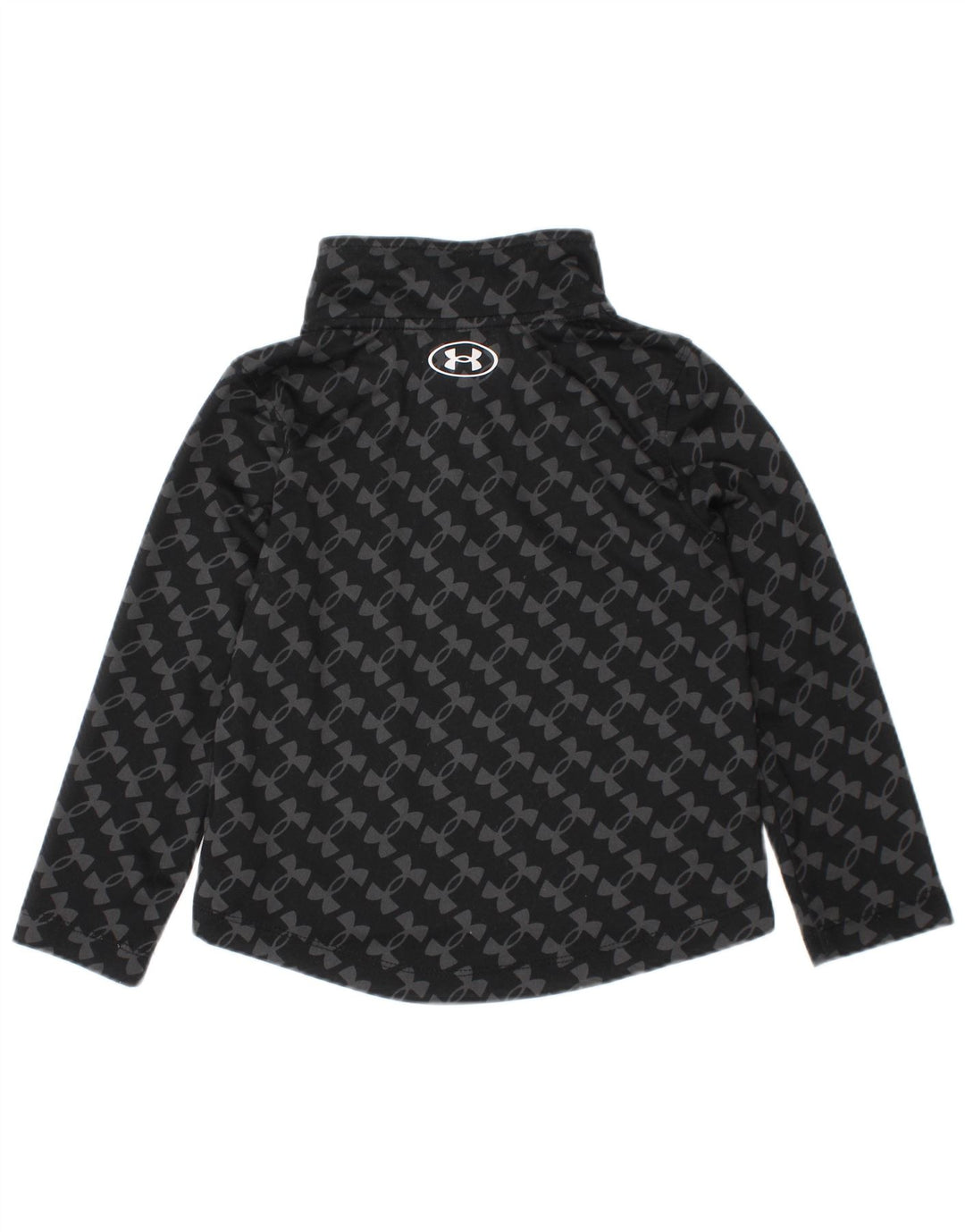 Under Armour Baby Girls Pullover Tracksuit Top 12-18 Months Black