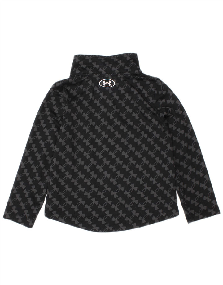 Under Armour Baby Girls Pullover Tracksuit Top 12-18 Months Black