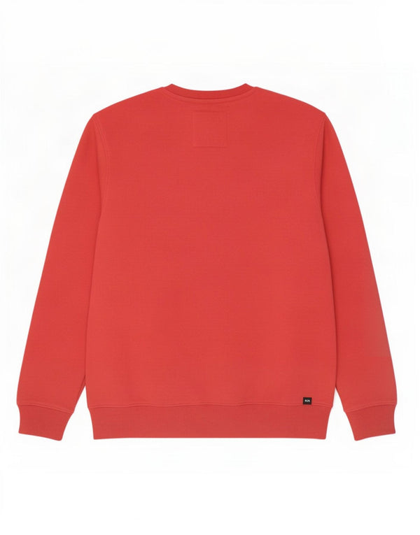Crew Clothing Mens Graphic Sweatshirt Jumper Large Pink Cotton