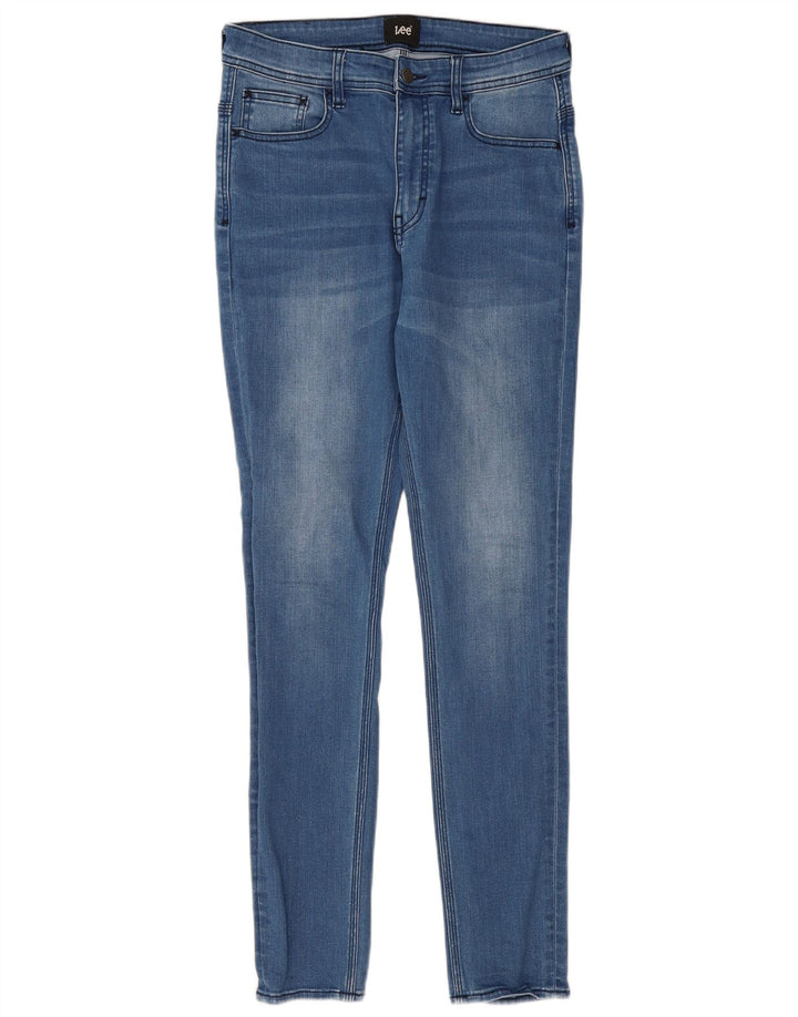 Lee Womens Skinny Jeans W30 L31 Blue Cotton