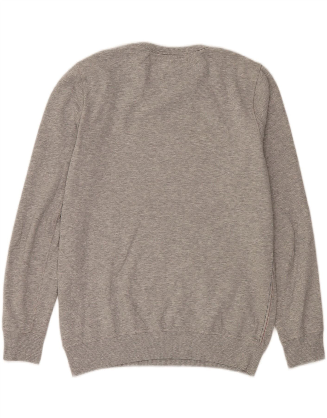 Tommy Hilfiger Mens Graphic Sweatshirt Jumper Large Grey Cotton