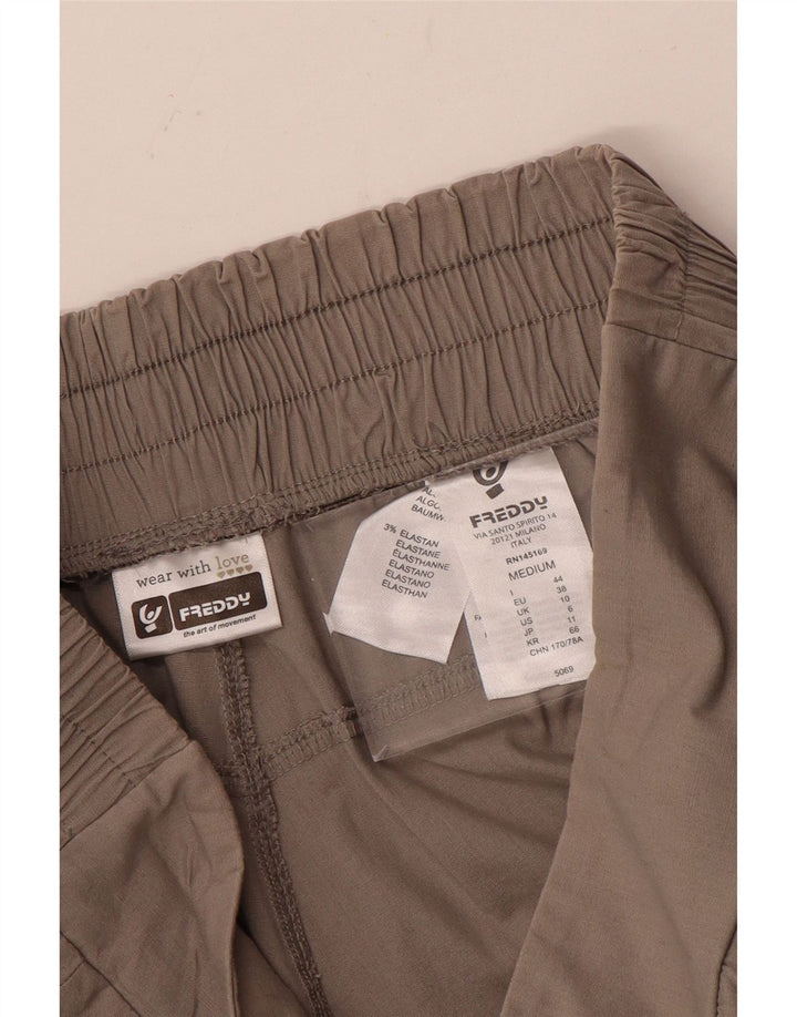 Freddy Womens Chino Shorts UK 10 Small W28 Grey Cotton