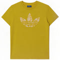 Adidas Mens Graphic T-Shirt Top Medium Yellow