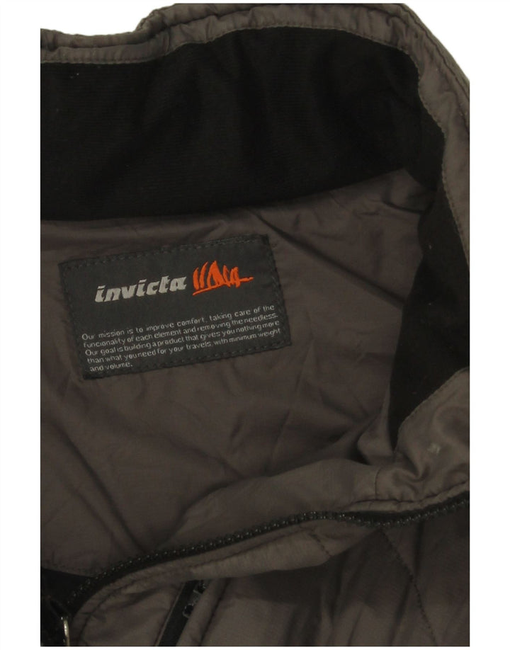 Invicta Mens Padded Gilet UK 42 XL Grey