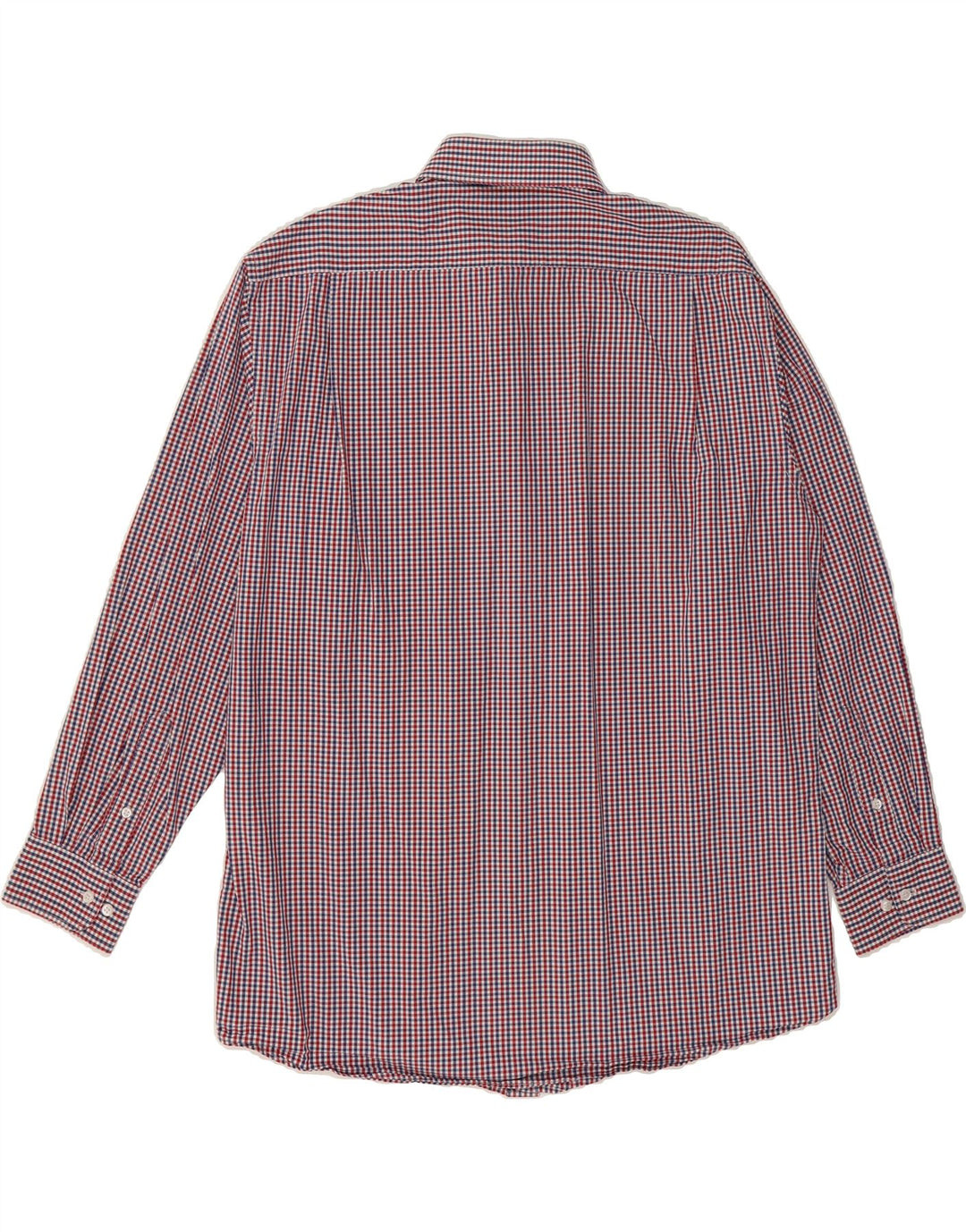 TOMMY HILFIGER Mens Regular Fit Shirt Size 16 1/2 Large Red Check Vintage Tommy Hilfiger and Second-Hand Tommy Hilfiger from Messina Hembry 