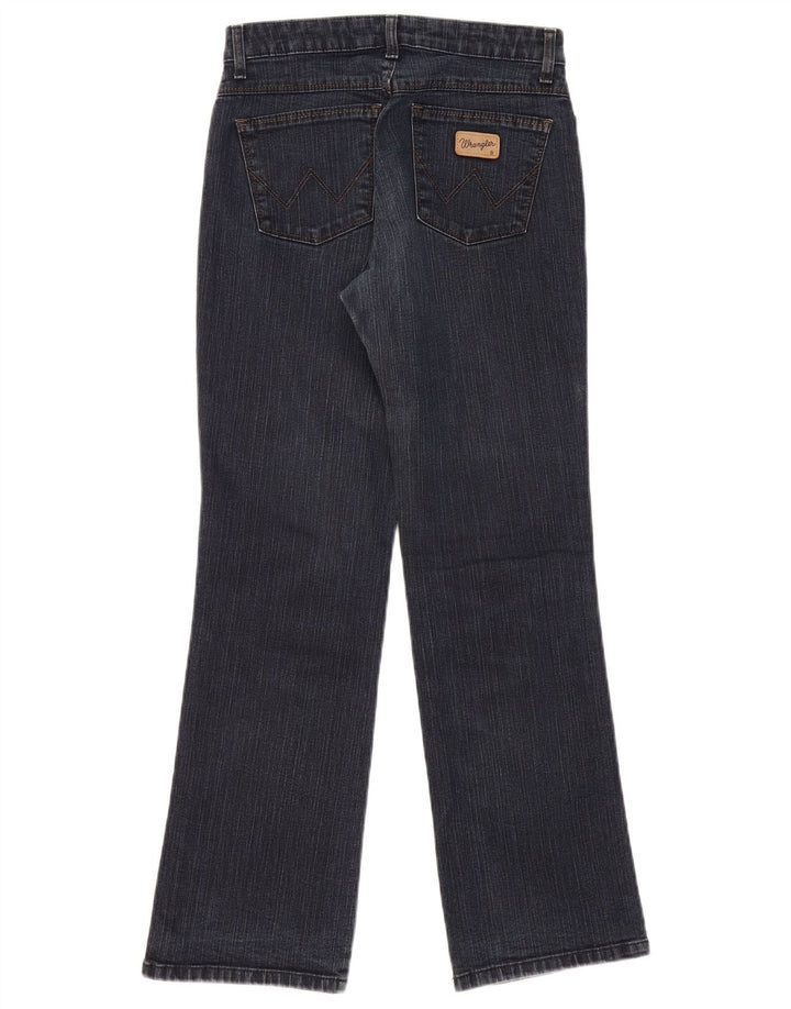 Wrangler Womens Bootcut Jeans  W28 L30 Navy Blue Cotton