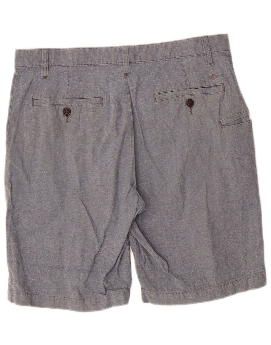 Dockers Mens Chino Shorts W32 Large Grey Cotton