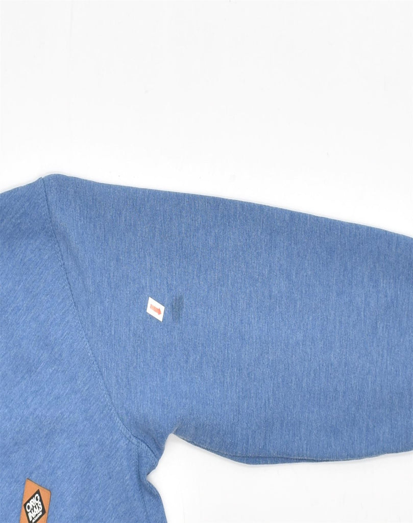 JACK & JONES Mens Originals Crew Neck Jumper Sweater Medium Blue Cotton | Vintage | Thrift | Second-Hand | Used Clothing | Messina Hembry 