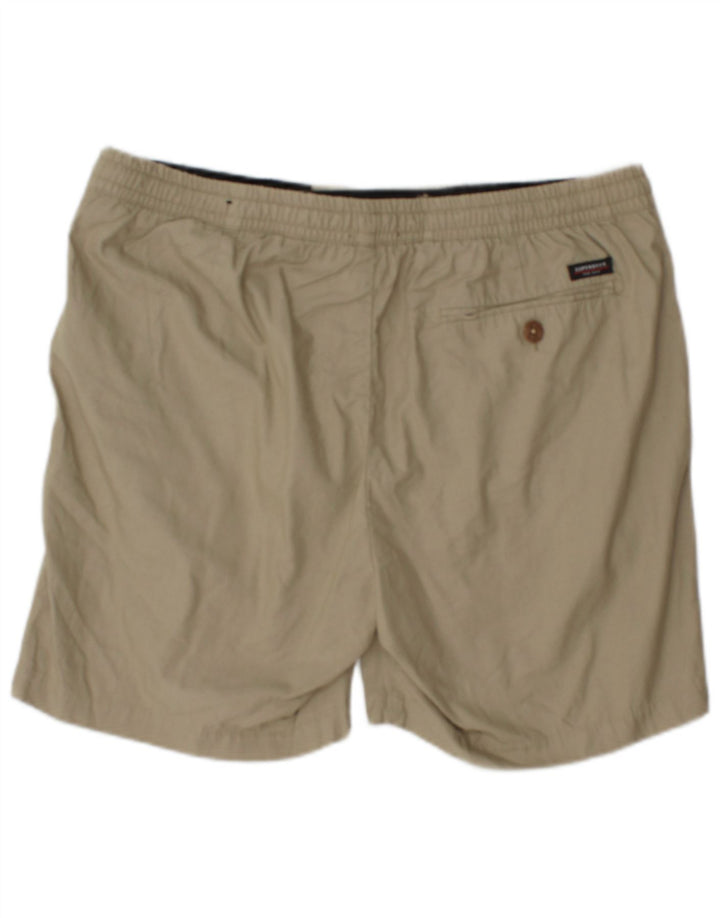 Superdry Mens Chino Shorts XL W38 Beige Cotton
