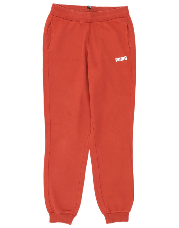 Puma Boys Tracksuit Trousers Joggers 13-14 Years  Red