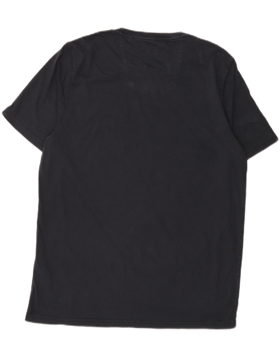 Fat Face Mens T-Shirt Top XL Navy Blue Cotton