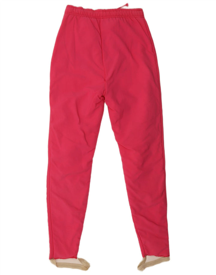 Ellesse Womens Stirrup Tracksuit Trousers US 8 Medium  Pink