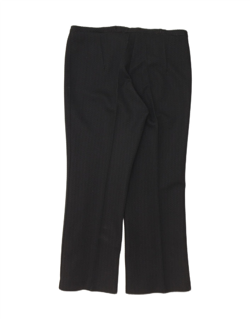 VINTAGE Womens Bootcut Chino Trousers W36 L27 Black Vintage Vintage and Second-Hand Vintage from Messina Hembry 