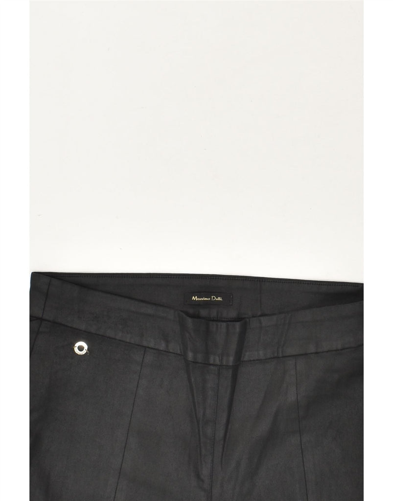 MASSIMO DUTTI Womens Skinny Suit Trousers EU 38 Medium W28 L29 Black | Vintage Massimo Dutti | Thrift | Second-Hand Massimo Dutti | Used Clothing | Messina Hembry 