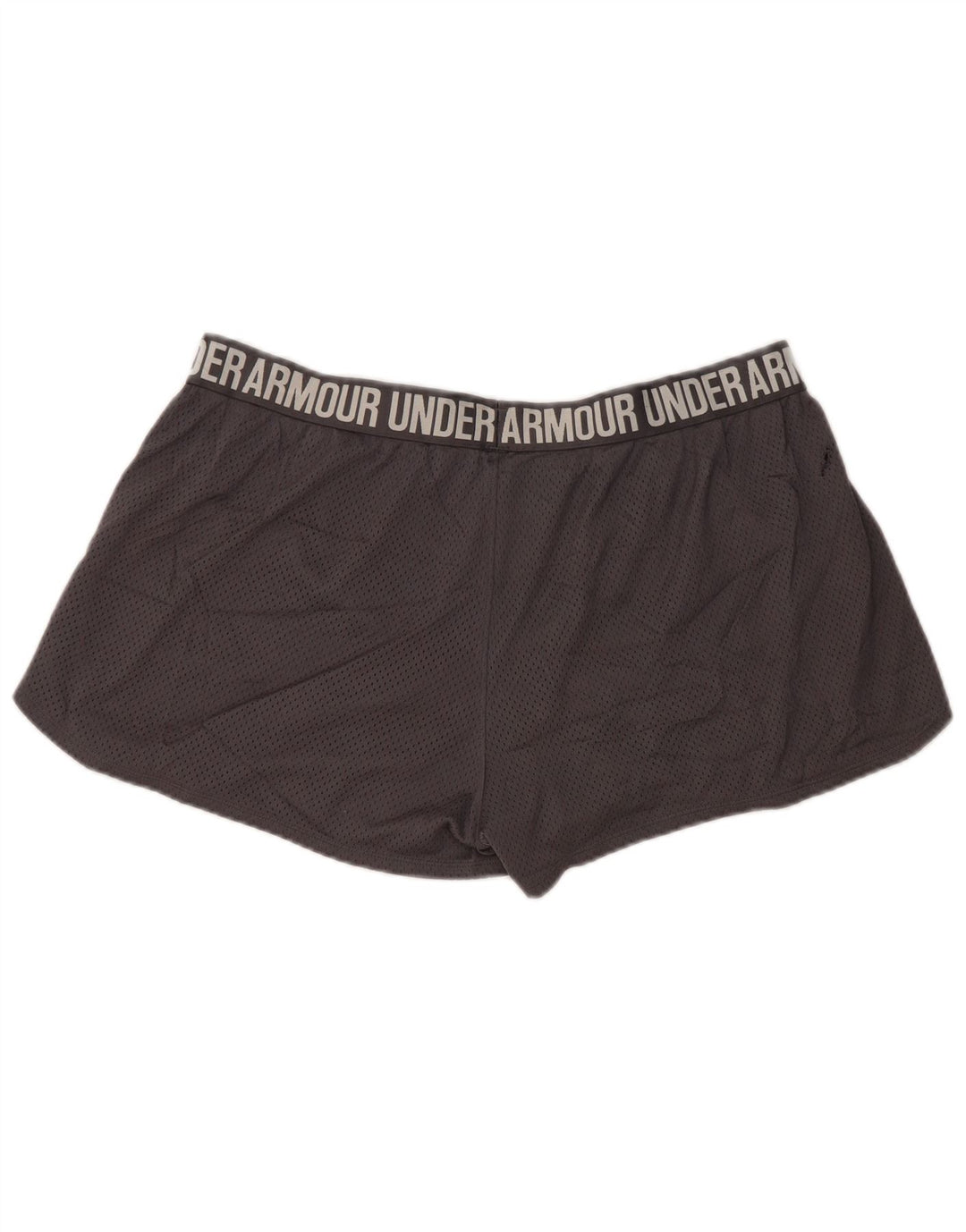 UNDER ARMOUR Womens Graphic Sport Shorts UK 18 XL  Grey
