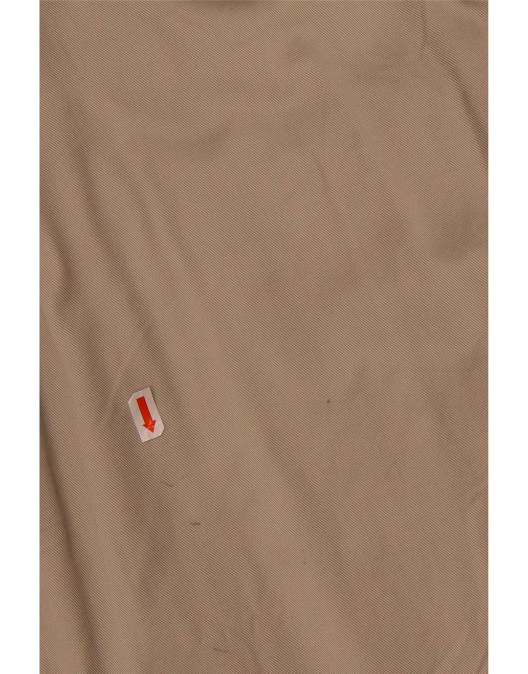 Vintage Mens Shirt Size 44/46 XL Beige Cotton