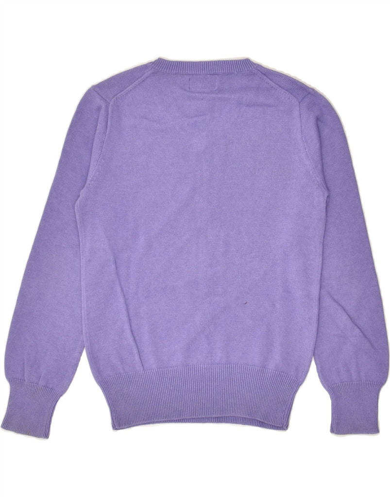 POLO RALPH LAUREN Boys V-Neck Jumper Sweater 10-11 Years Medium  Purple | Vintage Polo Ralph Lauren | Thrift | Second-Hand Polo Ralph Lauren | Used Clothing | Messina Hembry 