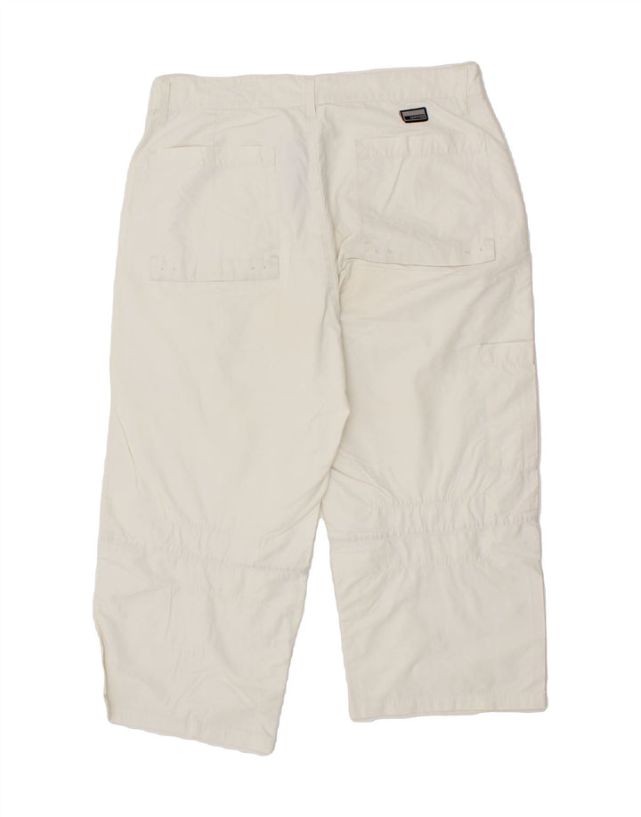GAS Mens Straight Chino Trousers W33 L21 White Vintage Gas and Second-Hand Gas from Messina Hembry 
