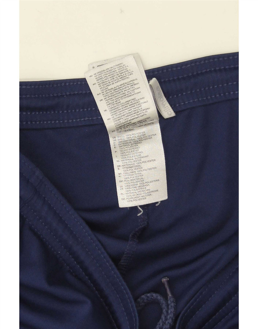 Adidas Mens Climalite Sport Shorts Medium Navy Blue Polyester