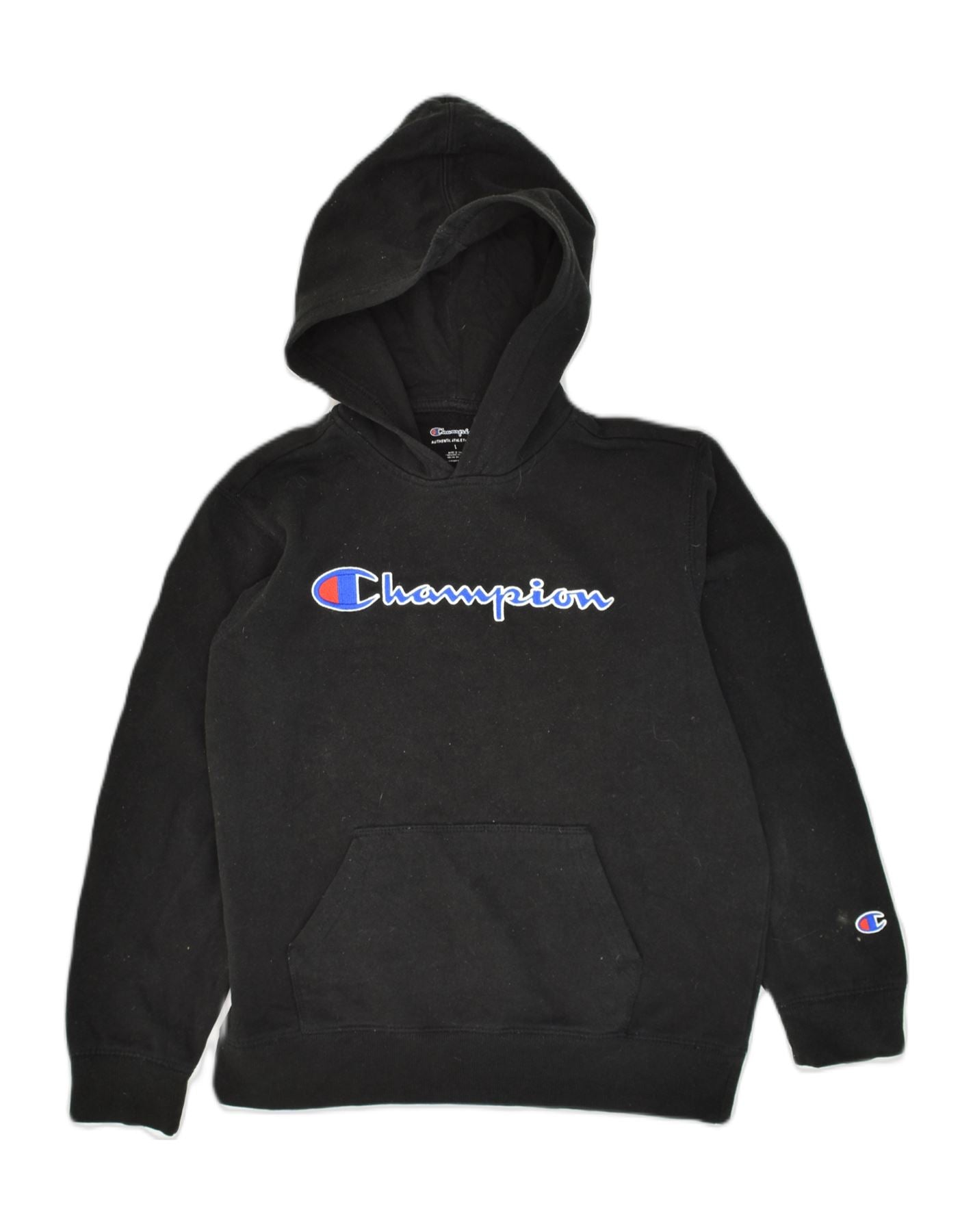 Boys black champion hot sale hoodie