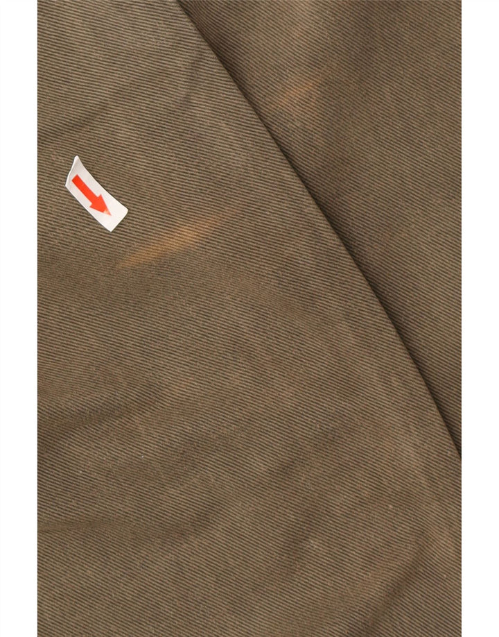 HUGO BOSS Mens Arkansas Straight Jeans W34 L34 Khaki Cotton