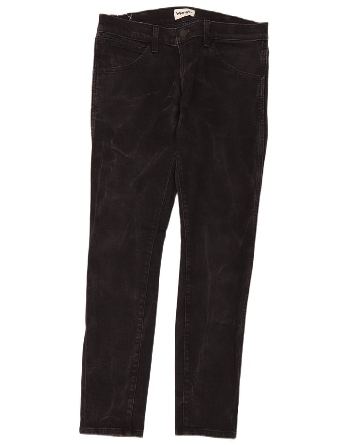 Wrangler Mens Bryson Slim Jeans W32 L32 Black Cotton