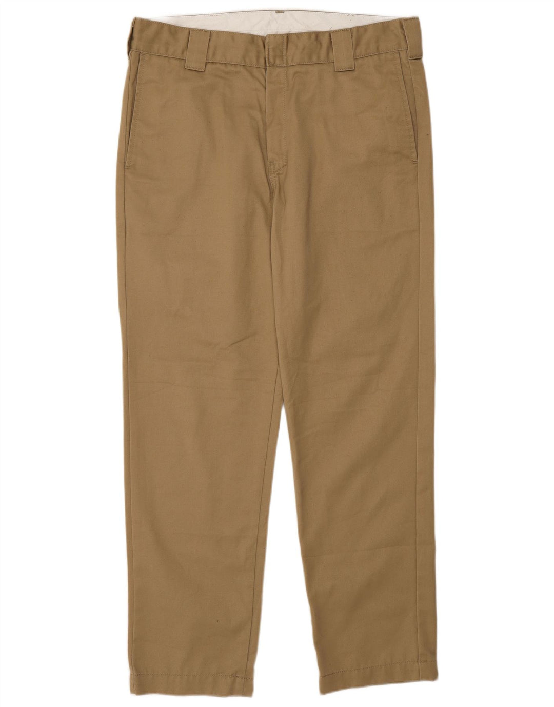 Carhartt Mens Slim Chino Trousers W32 L30 Beige Polyester