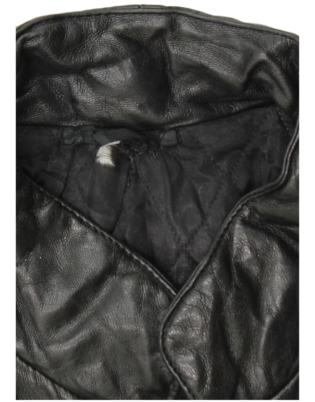 Vintage Mens Leather Jacket UK 38 Medium Black