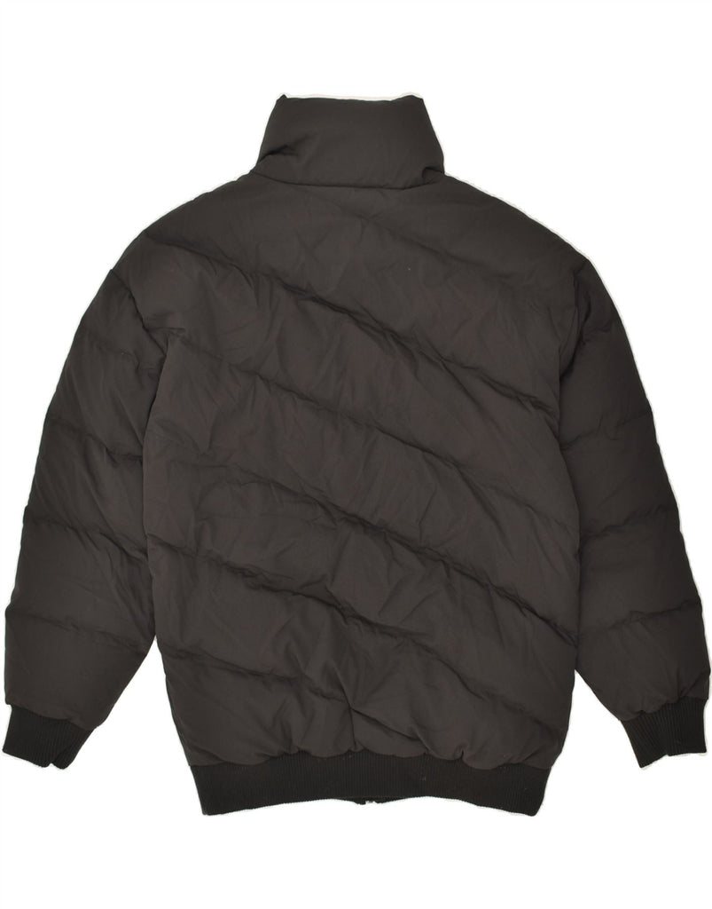 PUMA Mens Padded Jacket UK 36 Small Black Polyester | Vintage Puma | Thrift | Second-Hand Puma | Used Clothing | Messina Hembry 