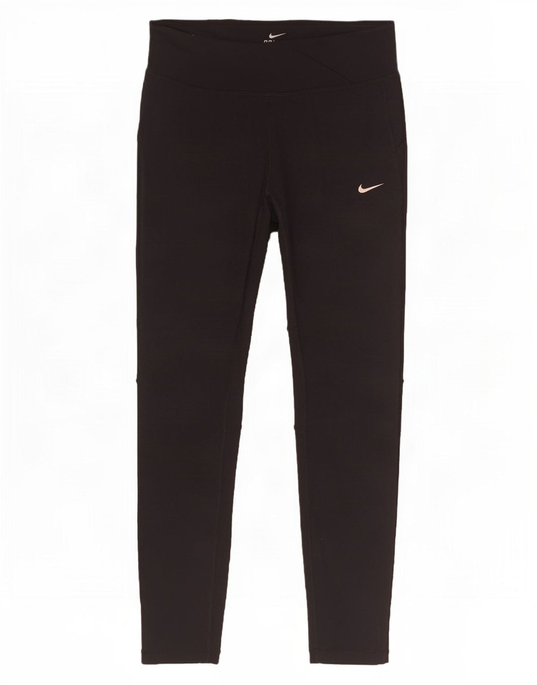Nike Womens Dri Fit Leggings UK 10 Small Black