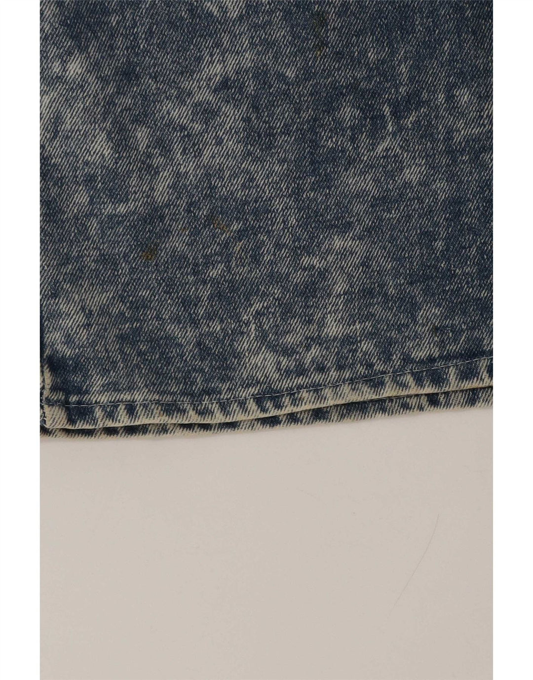 Vintage Womens Denim Skirt IT 46 Large W30  Blue Cotton