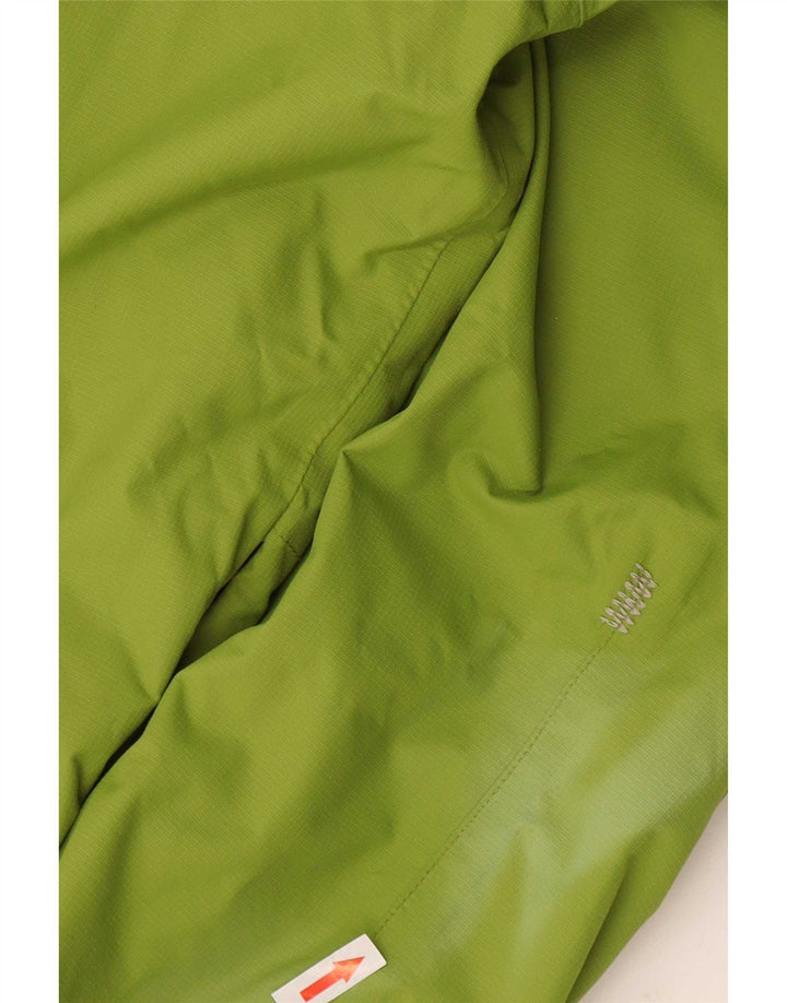 Timberland Mens Hooded Rain Jacket UK 44 2XL Green Polyester