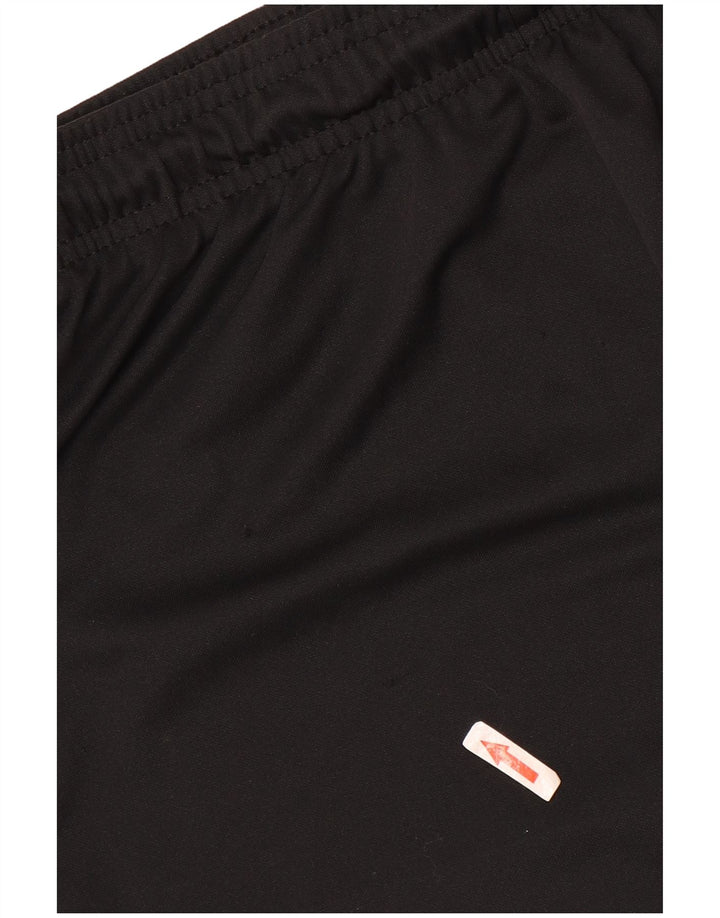 NIKE Mens Dri Fit Graphic Sport Shorts Medium Black Polyester