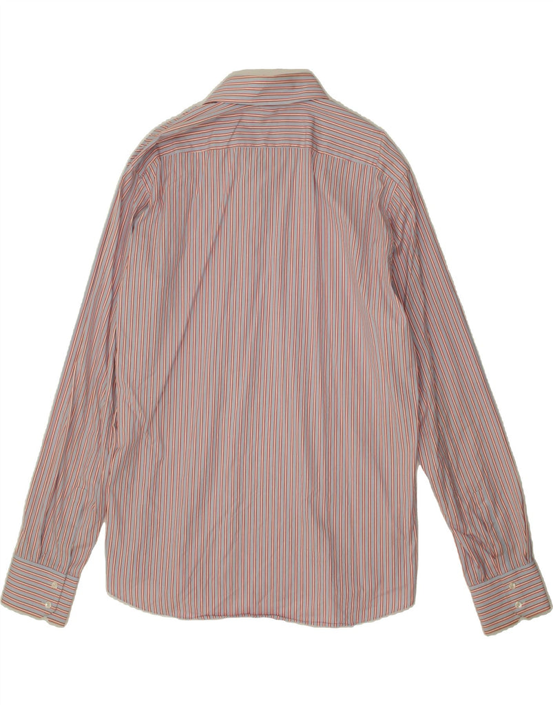 HUGO BOSS Mens Shirt Size 17 XL Blue Striped Cotton Vintage Hugo Boss and Second-Hand Hugo Boss from Messina Hembry 