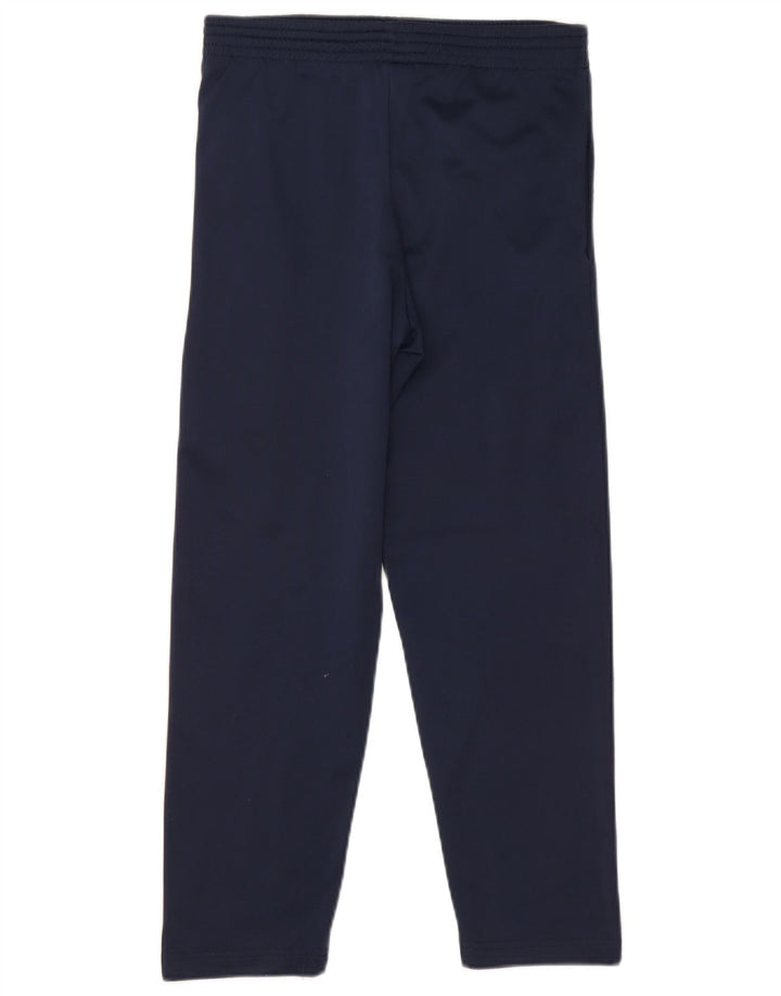 Asics Boys Tracksuit Trousers 9-10 Years  Navy Blue Polyester