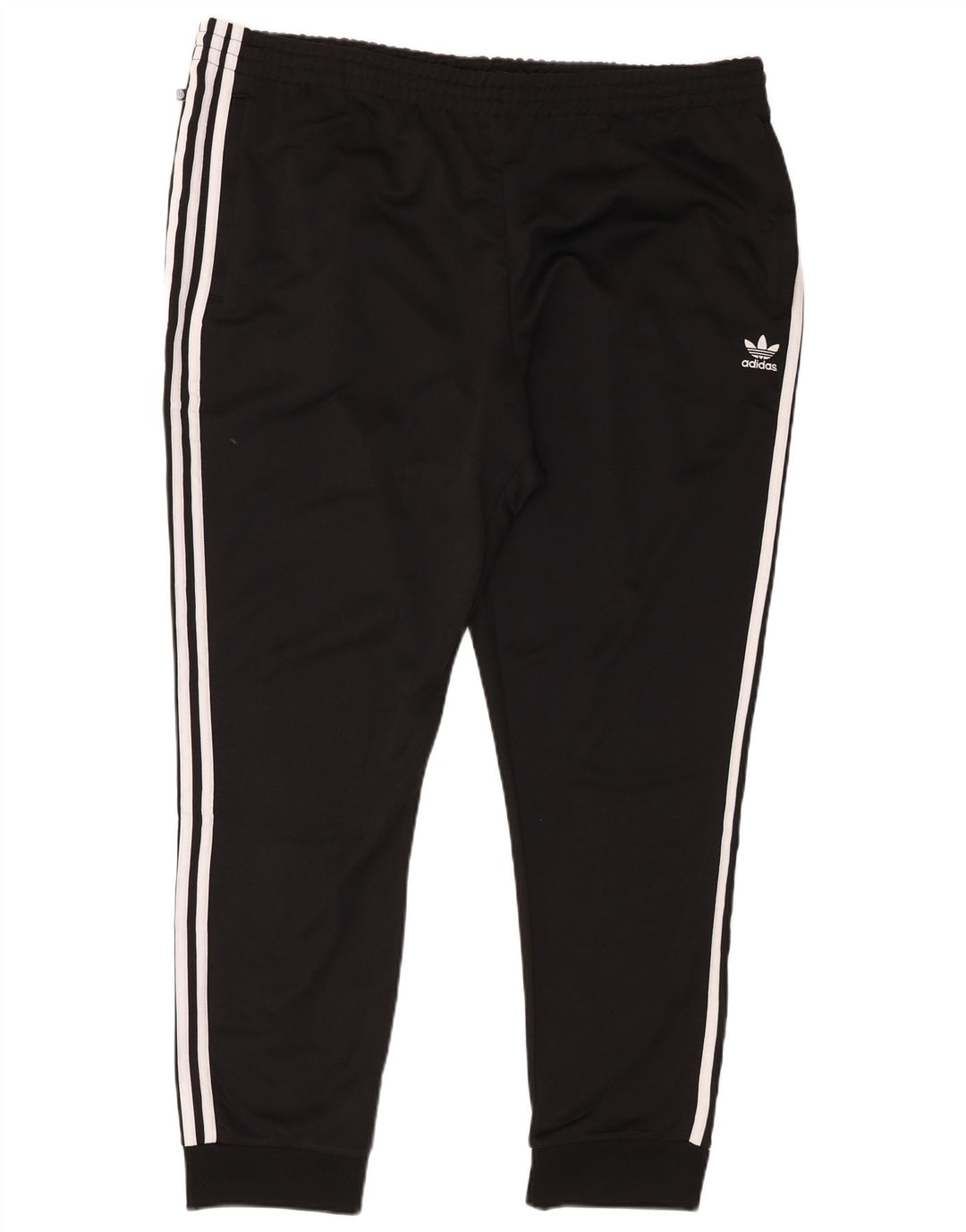 Adidas Mens Tracksuit Trousers Joggers 3XL Black Polyester