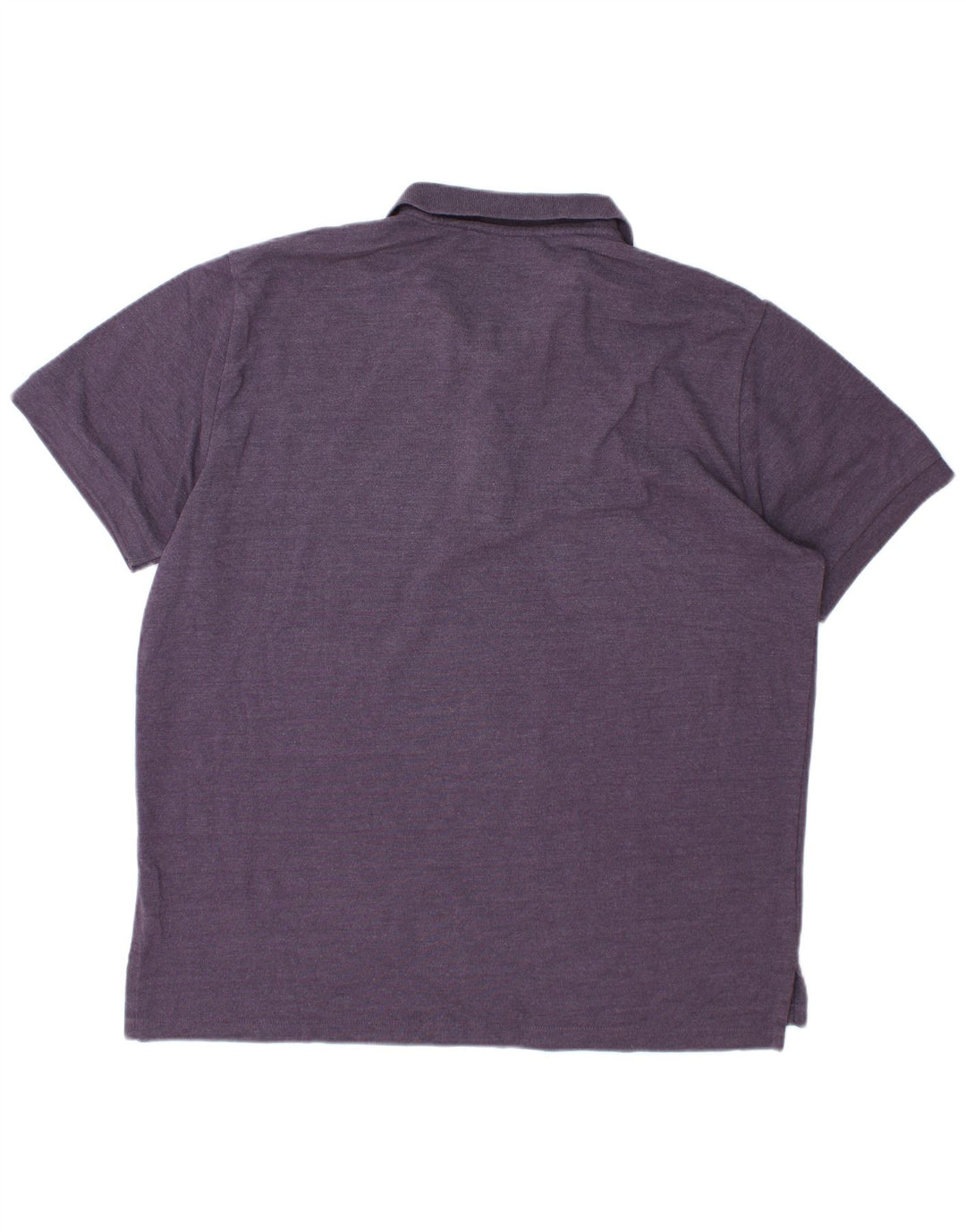 EDDIE BAUER Mens Polo Shirt XL Purple Cotton