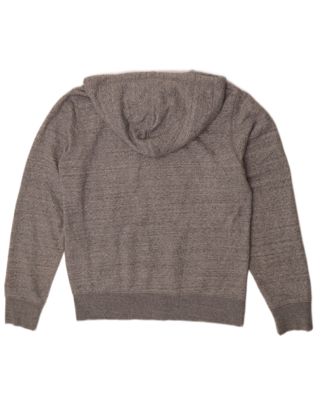 Dockers Mens Regular Zip Hoodie Sweater Small Grey Flecked Cotton