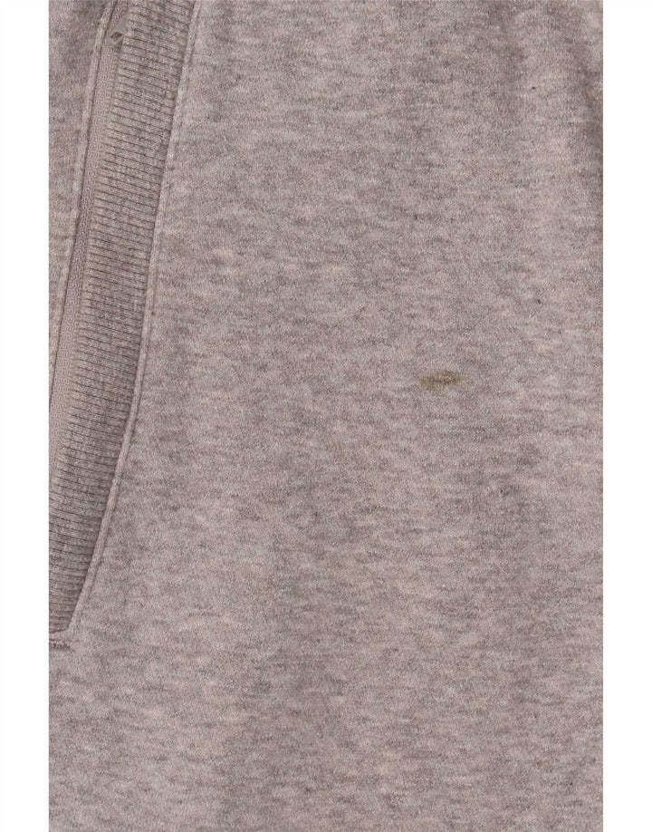 Adidas Mens Tracksuit Trousers Joggers Medium Grey Flecked Cotton