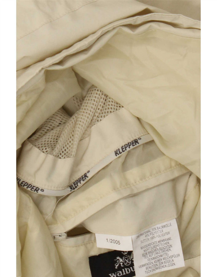 Klepper Mens Utility Jacket UK 40 Large Beige Cotton